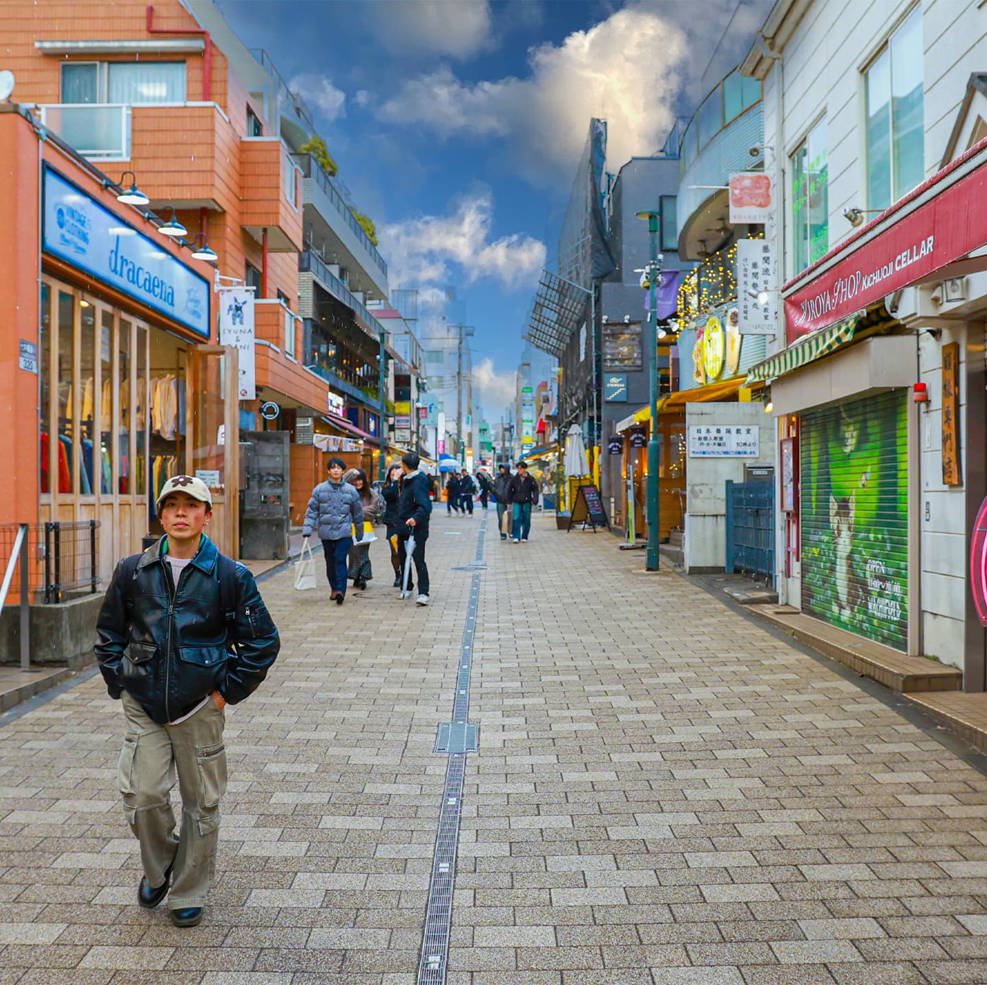 Explore local shops.