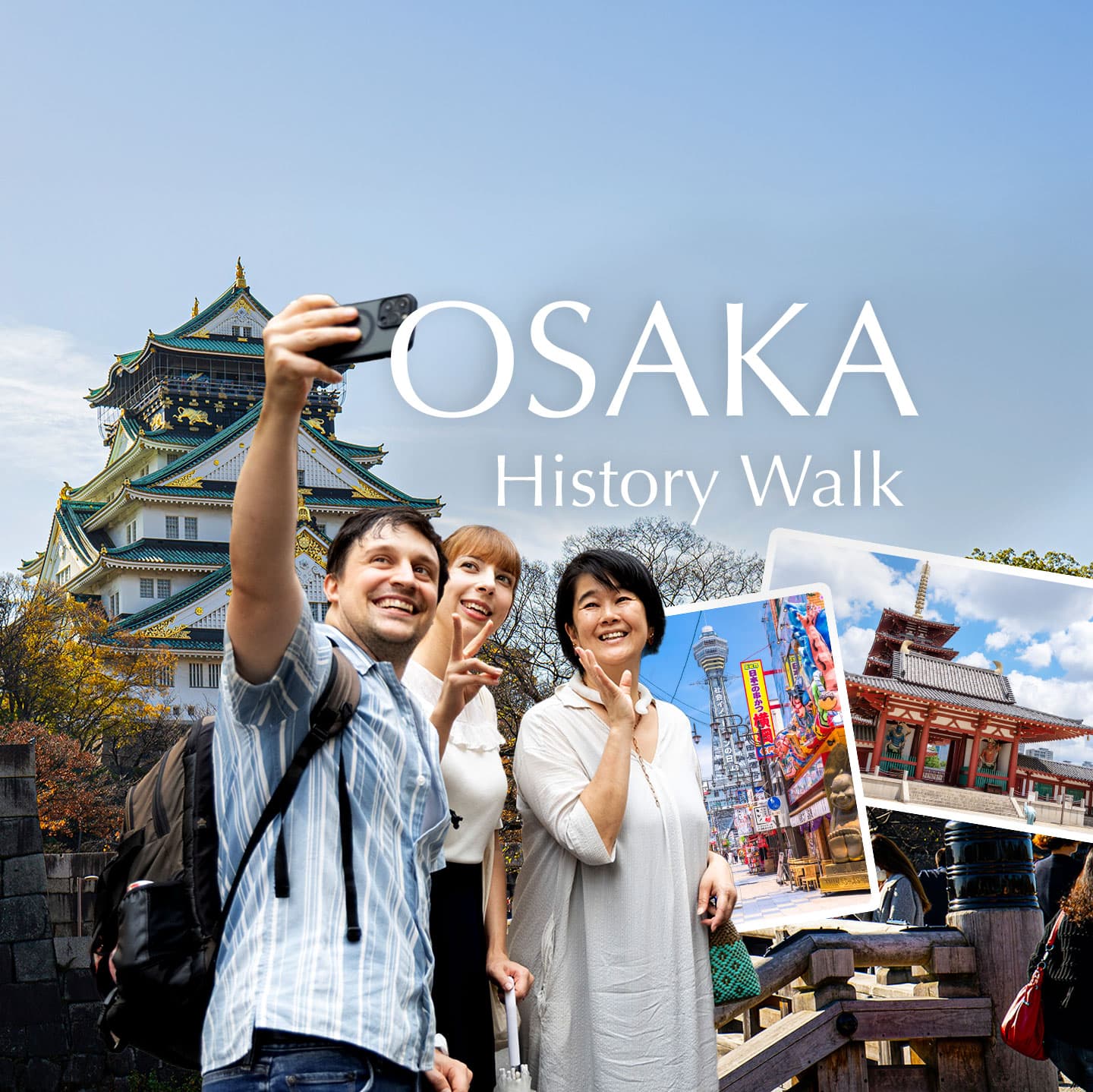Meet at Osaka Station and start the tour.